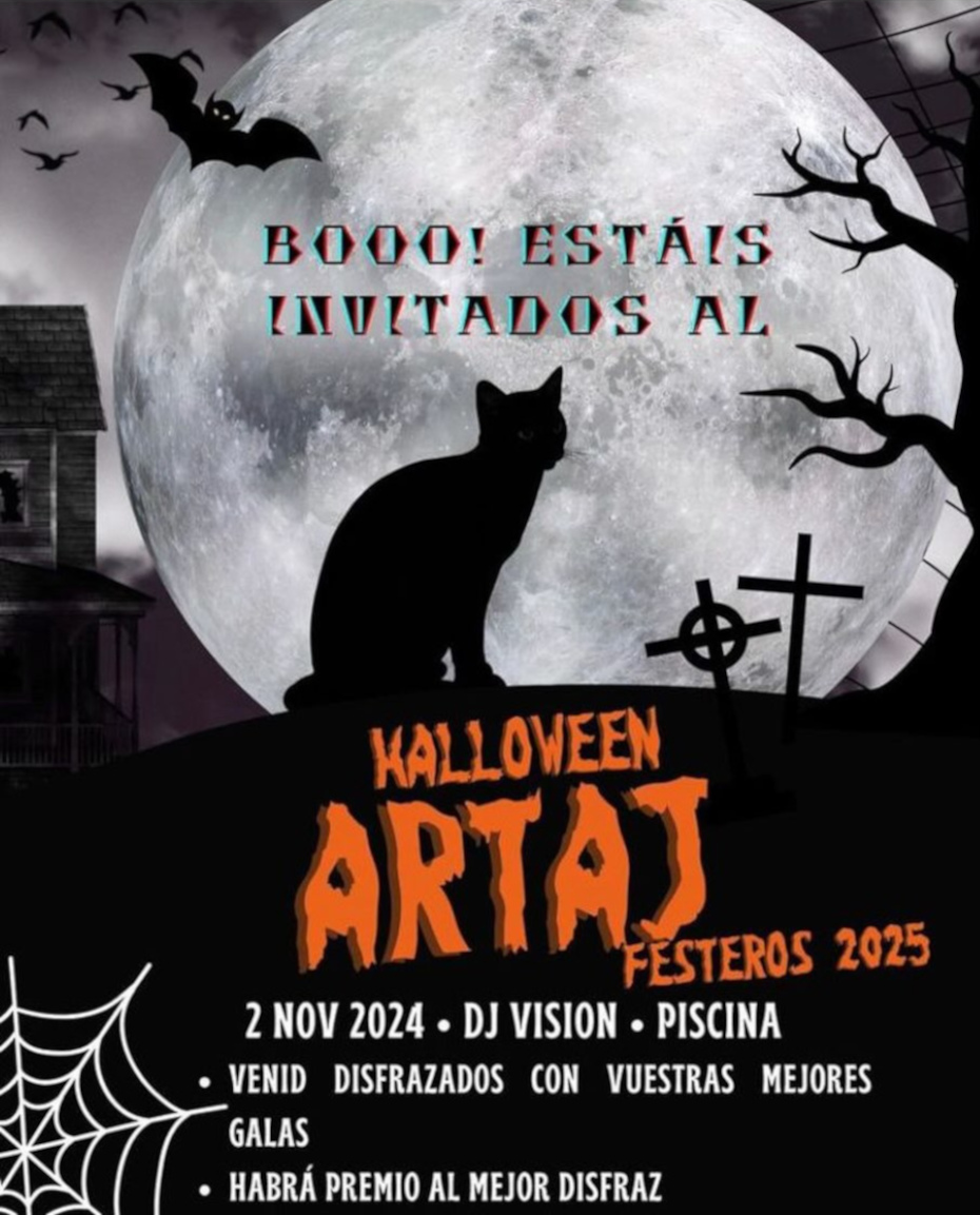 fiesta halloween artaj 2024